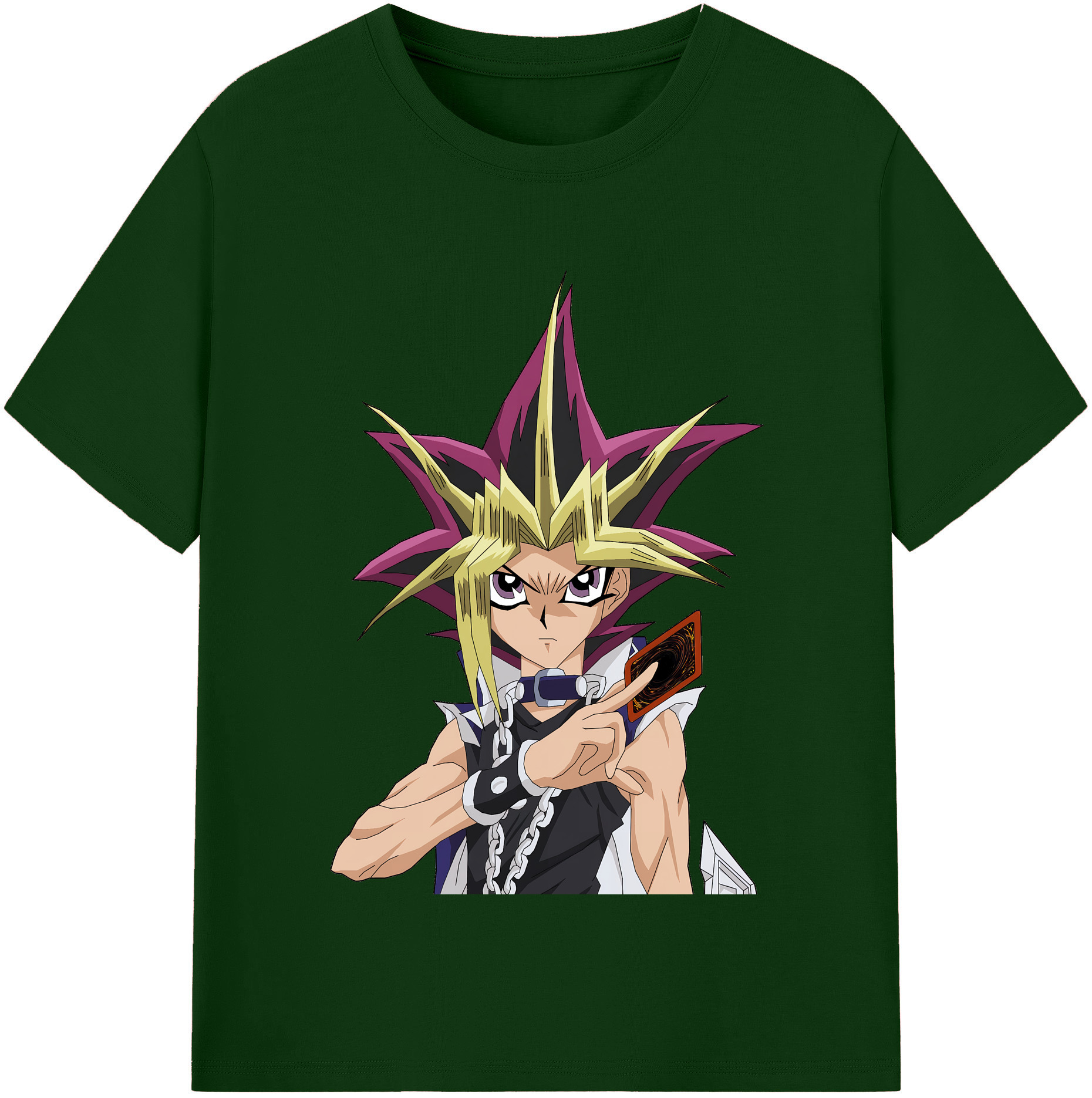 （画像用） 遊☆戯☆王 Yu-Gi-Oh! 綿100％半袖Tシャツ（フロントプリント）